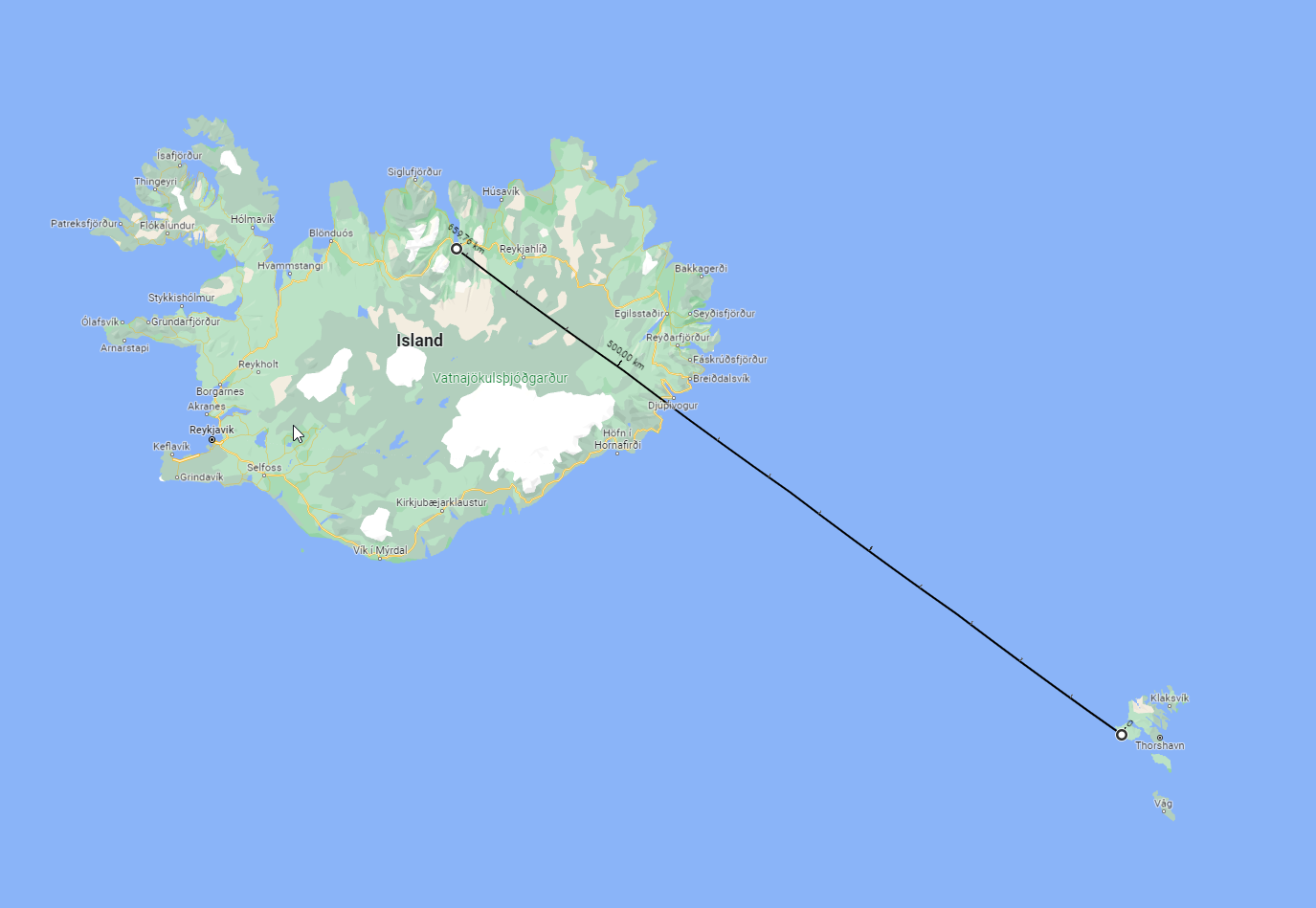 Flugmiði – aðra leið